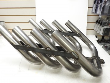 Headers - Zoomies LS   Chevy Dragster  2 " Mild Steel Unplated  Beautiful Tig Welded